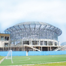 Estructura de acero Football Gymnasium Stadium Canopy Sport Hall Toof Toof